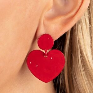 Hammered Disc Earrings. NWT